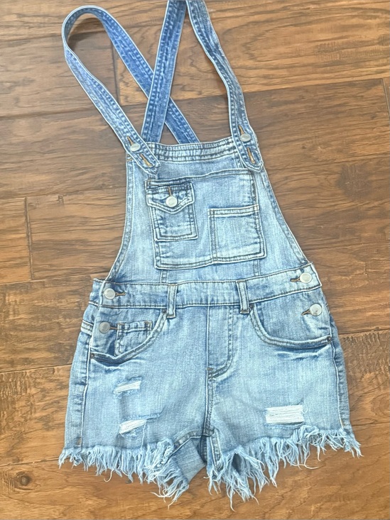 Pants - Denim Overall Shorts